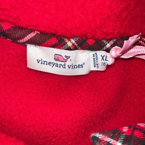 NWT Vineyard Vines Sherpa Mock Neck Tunic | Size Girls XL (16) - Picture 4 of 8